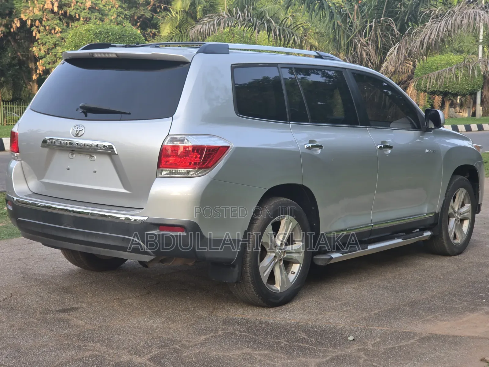 Toyota Highlander 2012 Silver