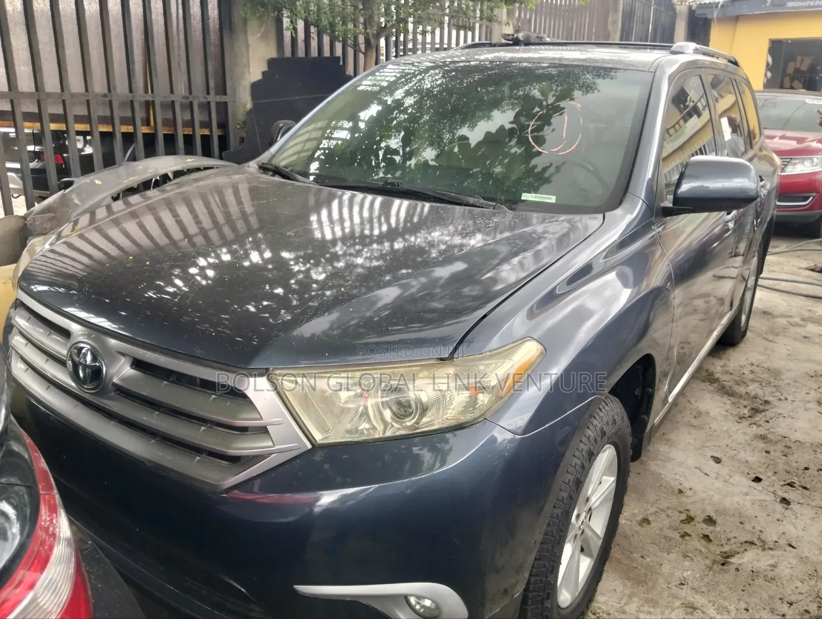 Toyota Highlander 2012 Gray