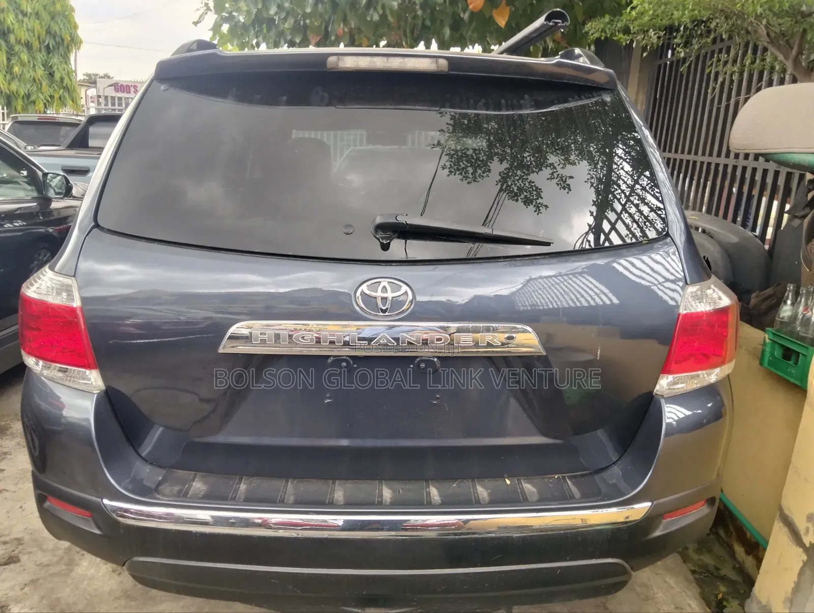Toyota Highlander 2012 Gray