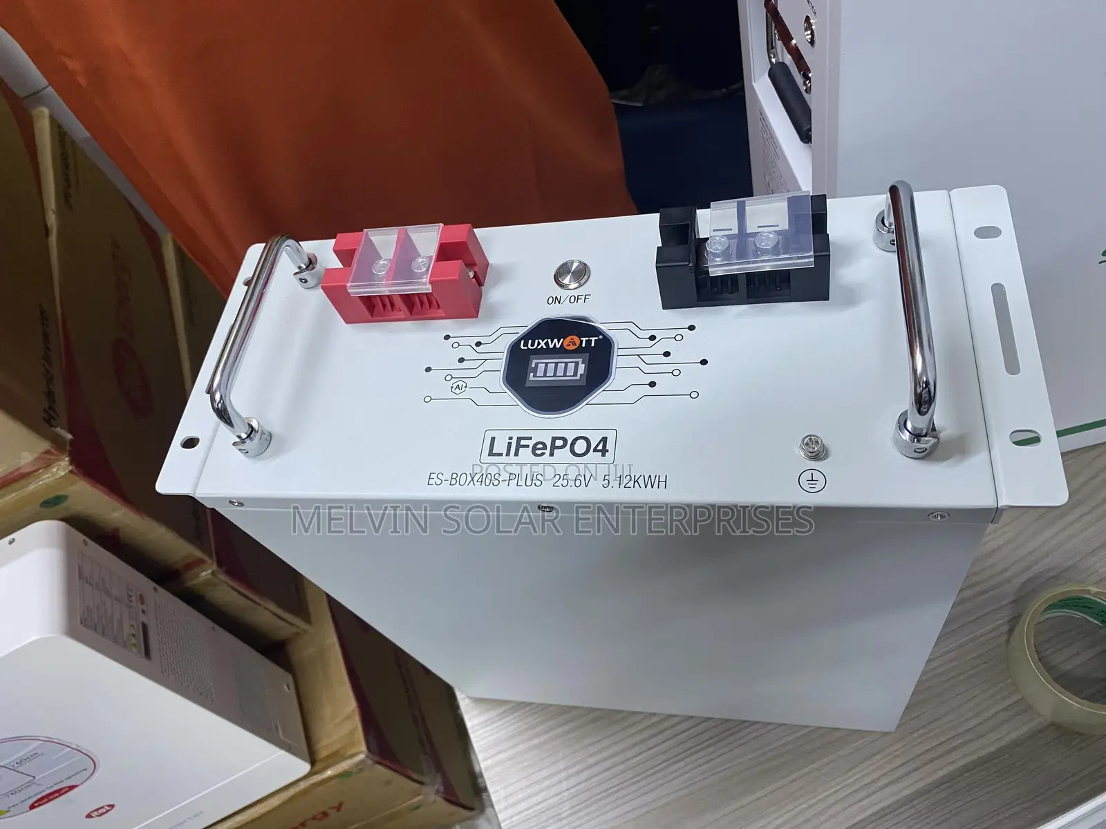 5.12kwh 25.6v Luxwatt Solar Lithium Ion Phosphate Batteries Available