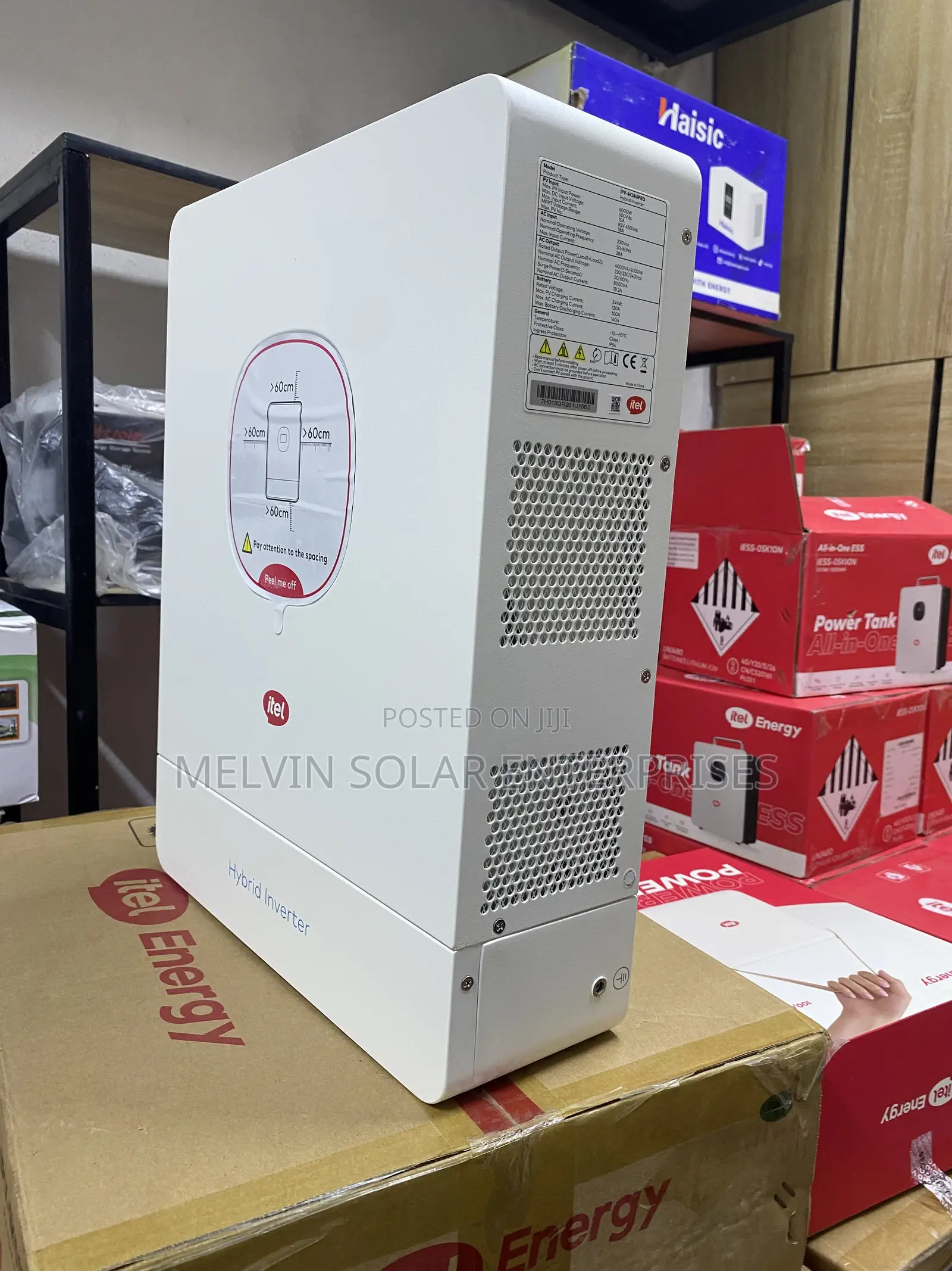 4kva 24v Itel Hybrid Solar Pure Sine Wave Inverter Available Now