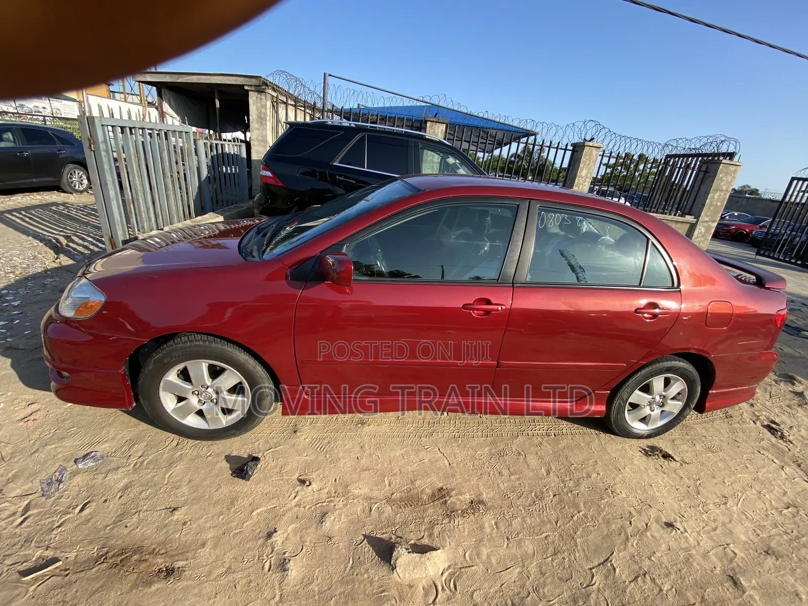 Toyota Corolla S 2007 Red