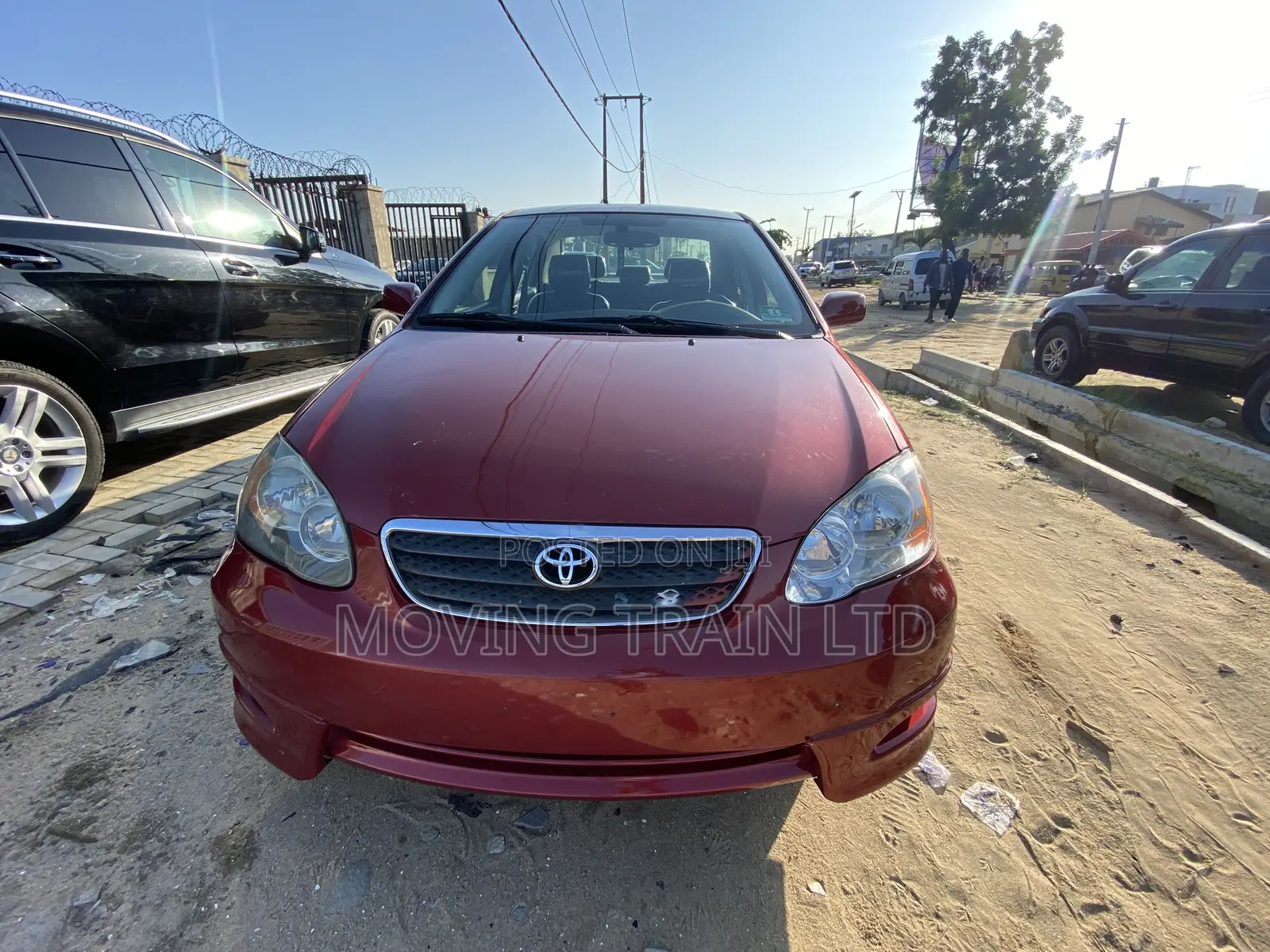 Toyota Corolla S 2007 Red