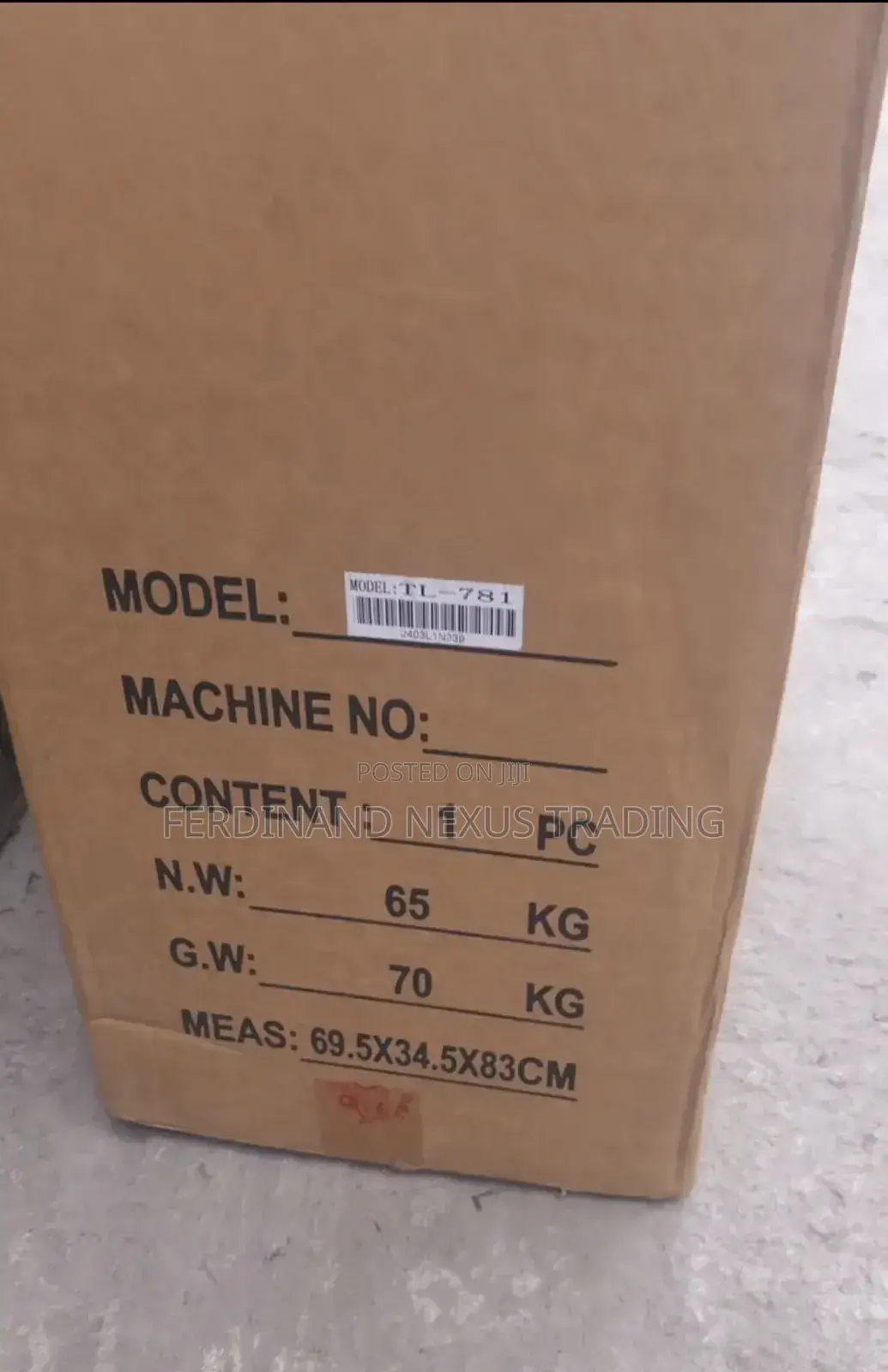Two Lion Industrial Direct Drive Button Hole Machine.