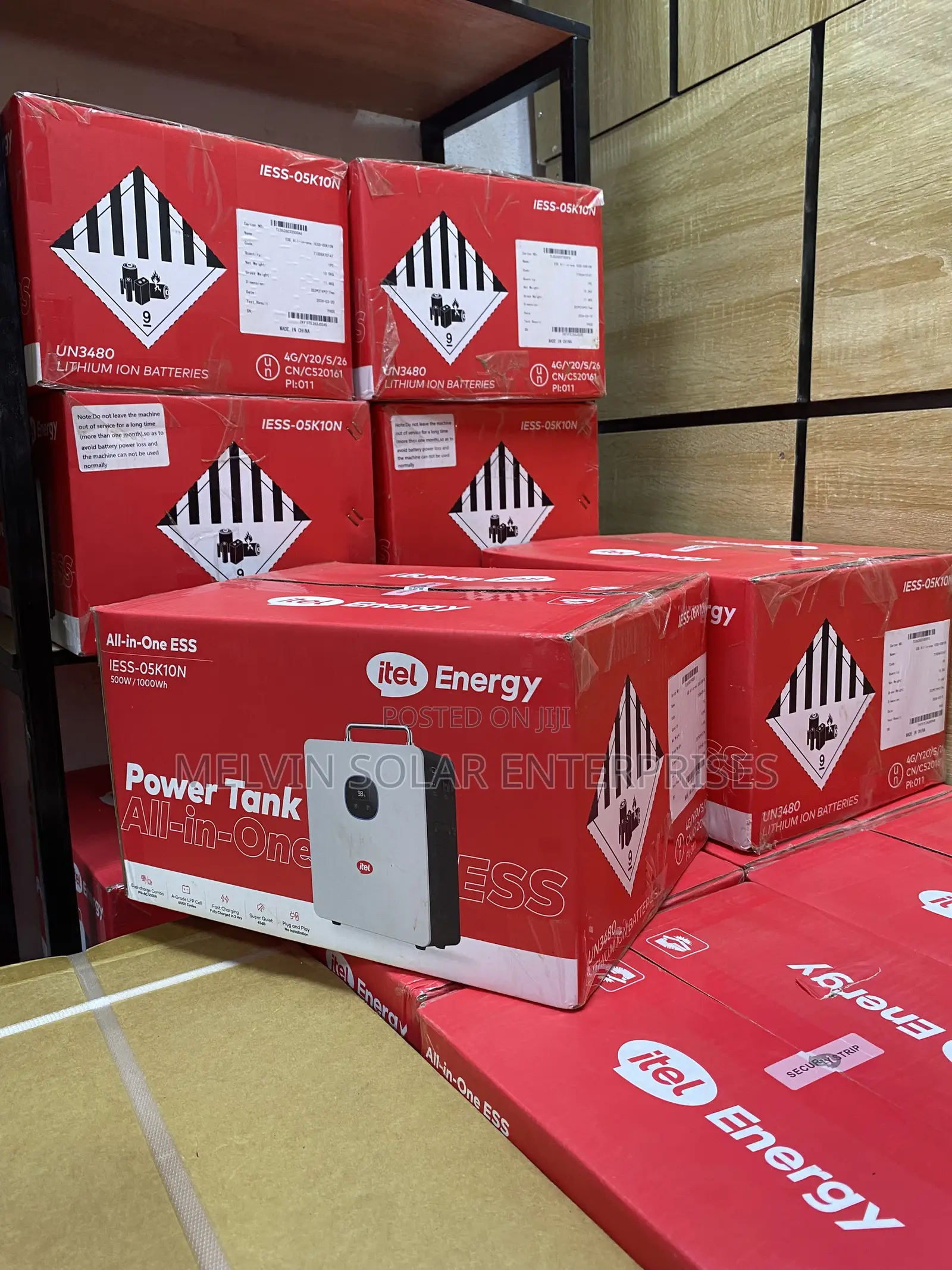 1kwh 500watts Itel All in One Solar Generator Available Now in Store
