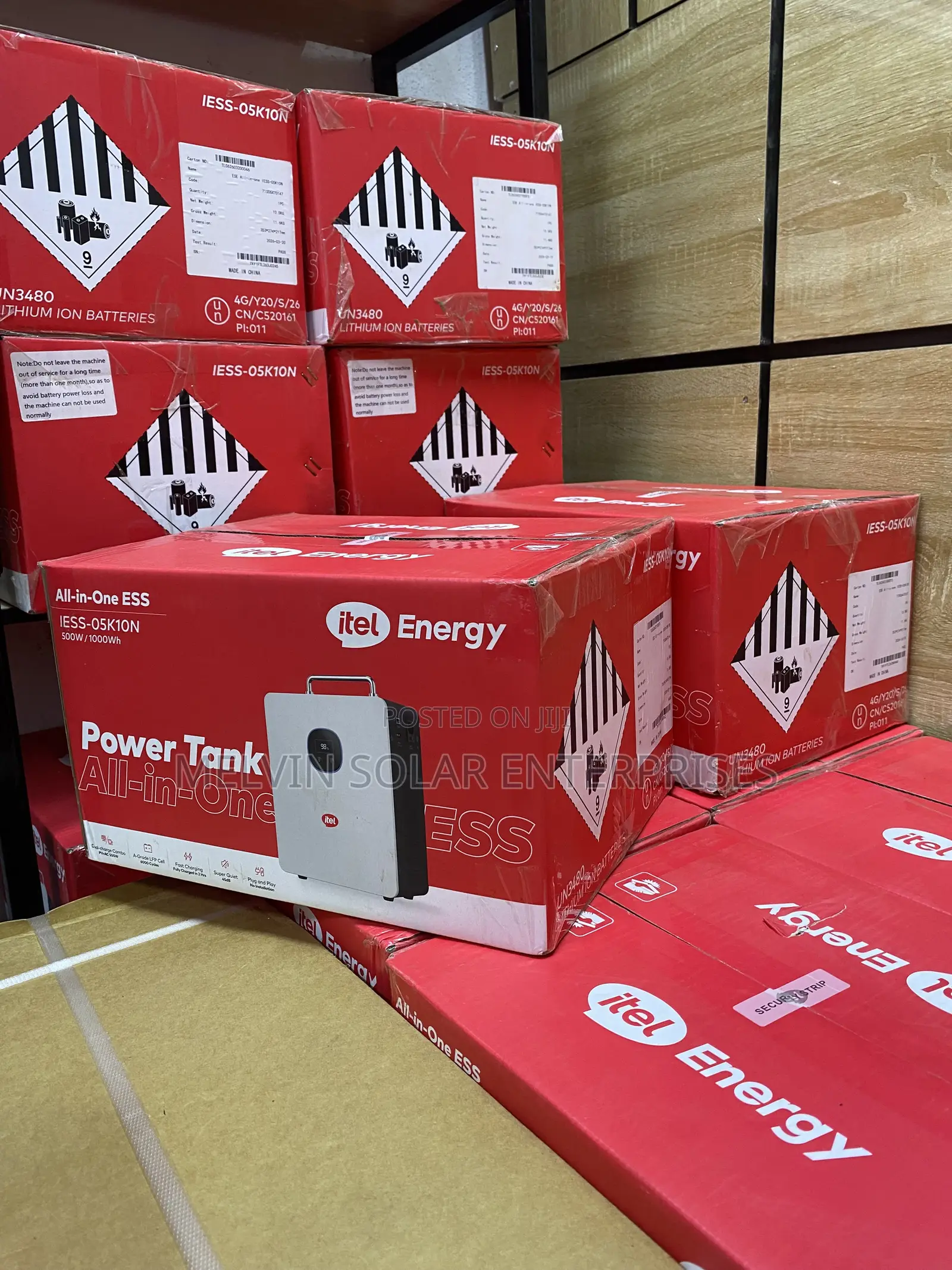 1kwh 500watts Itel All in One Solar Generator Available Now in Store