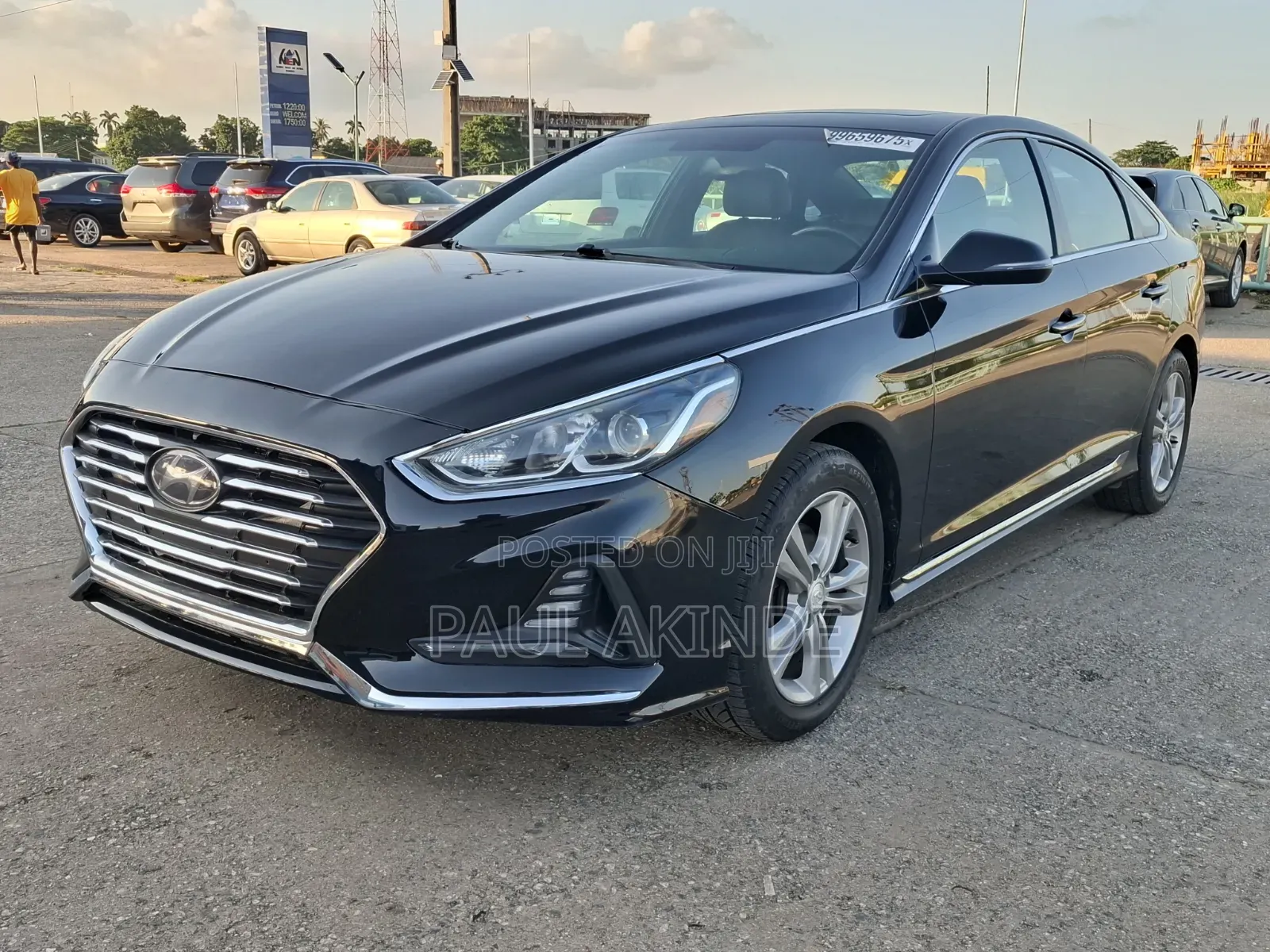Hyundai Sonata Sport 2018 Black