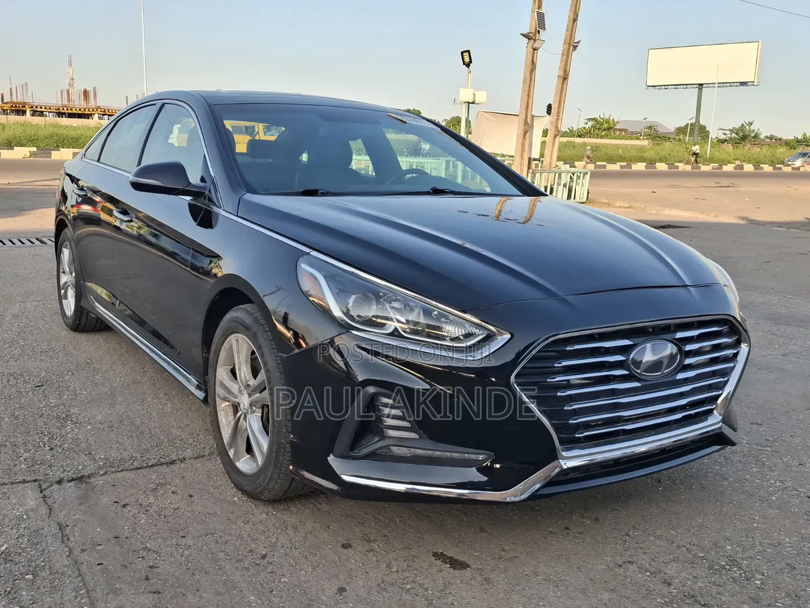Hyundai Sonata Sport 2018 Black