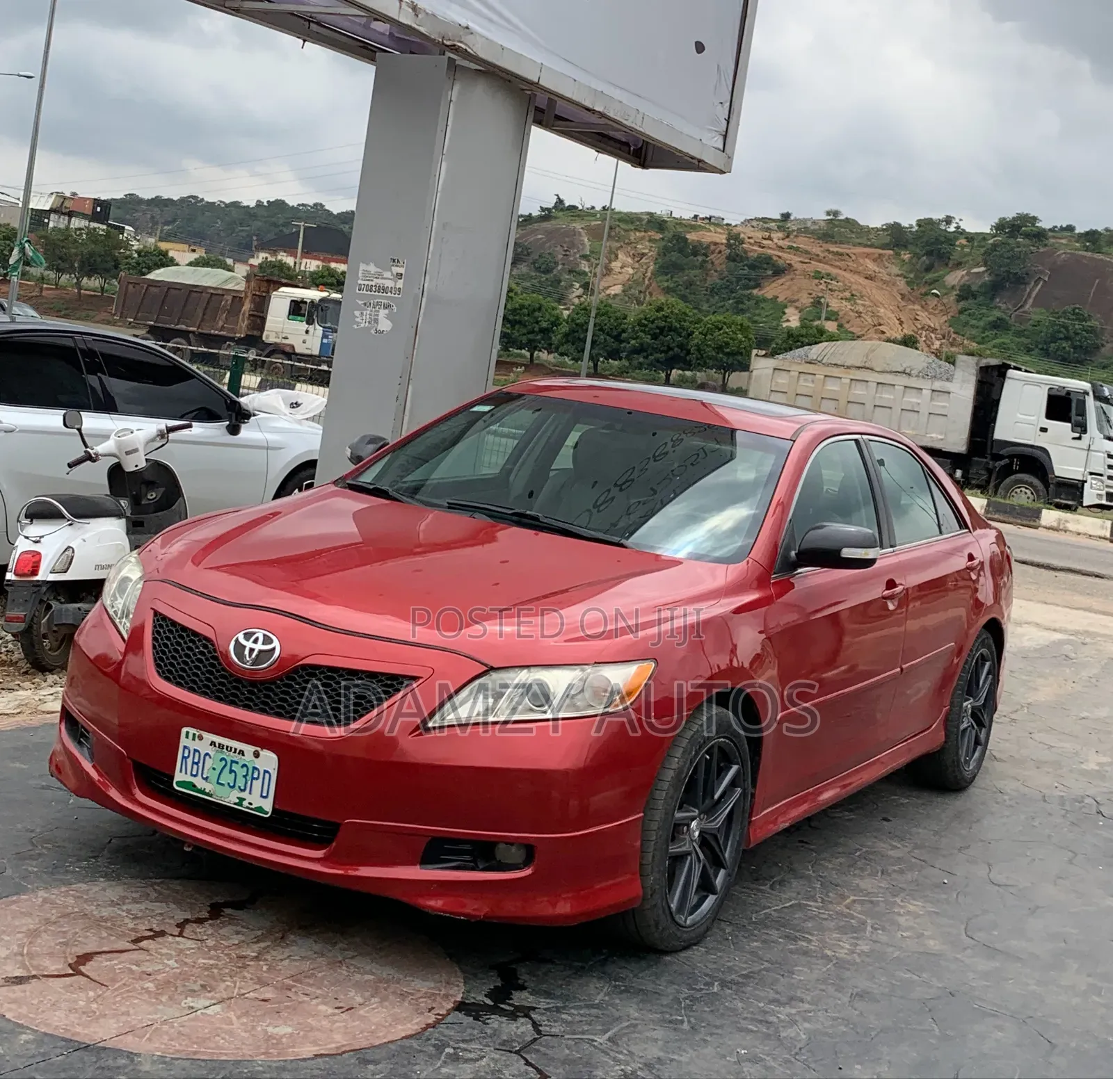 Toyota Camry 2008 Red