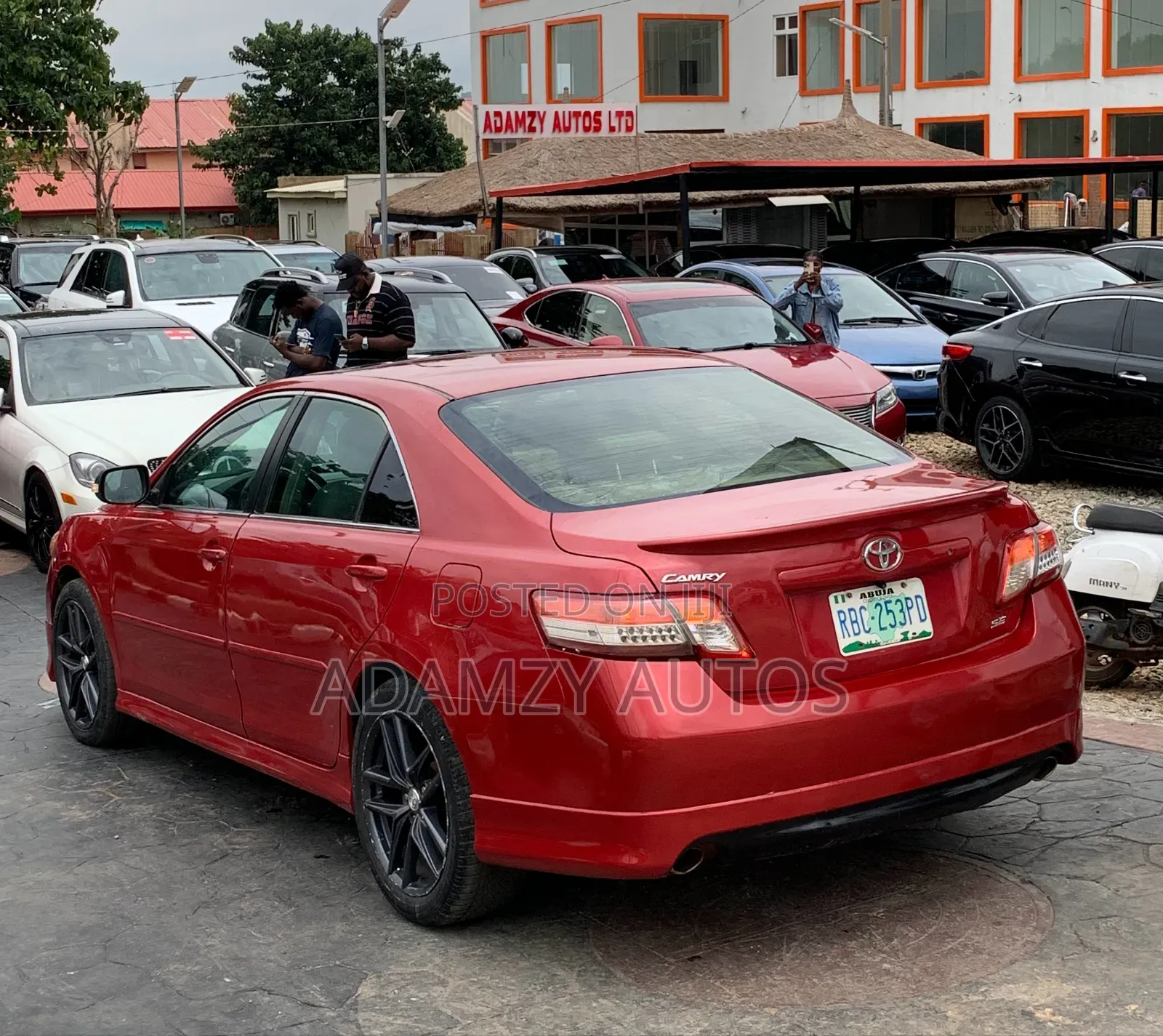 Toyota Camry 2008 Red