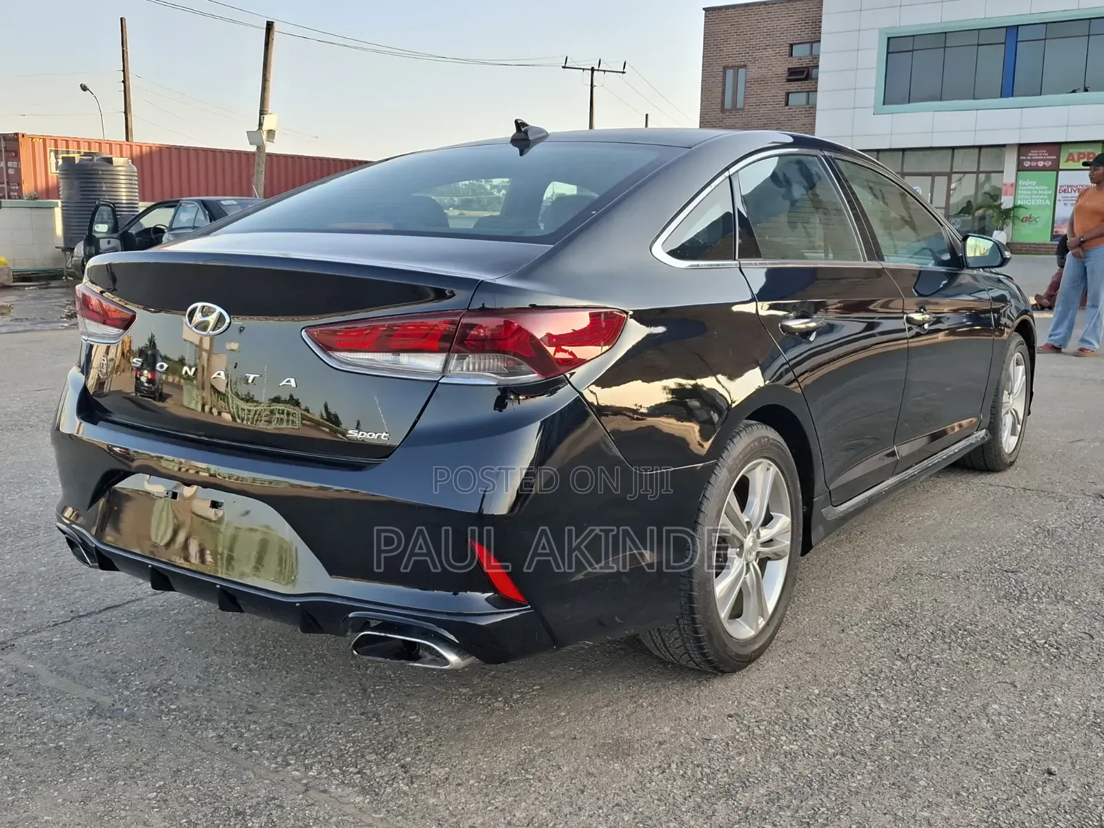 Hyundai Sonata Sport 2018 Black