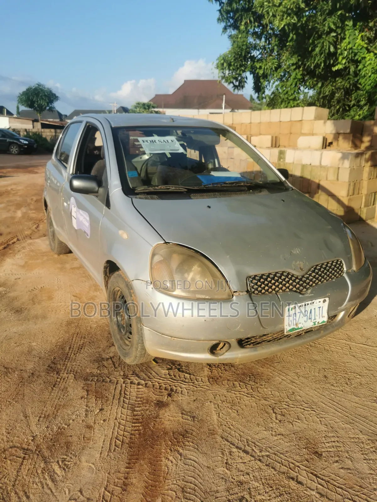 Toyota Yaris 2003 Gray