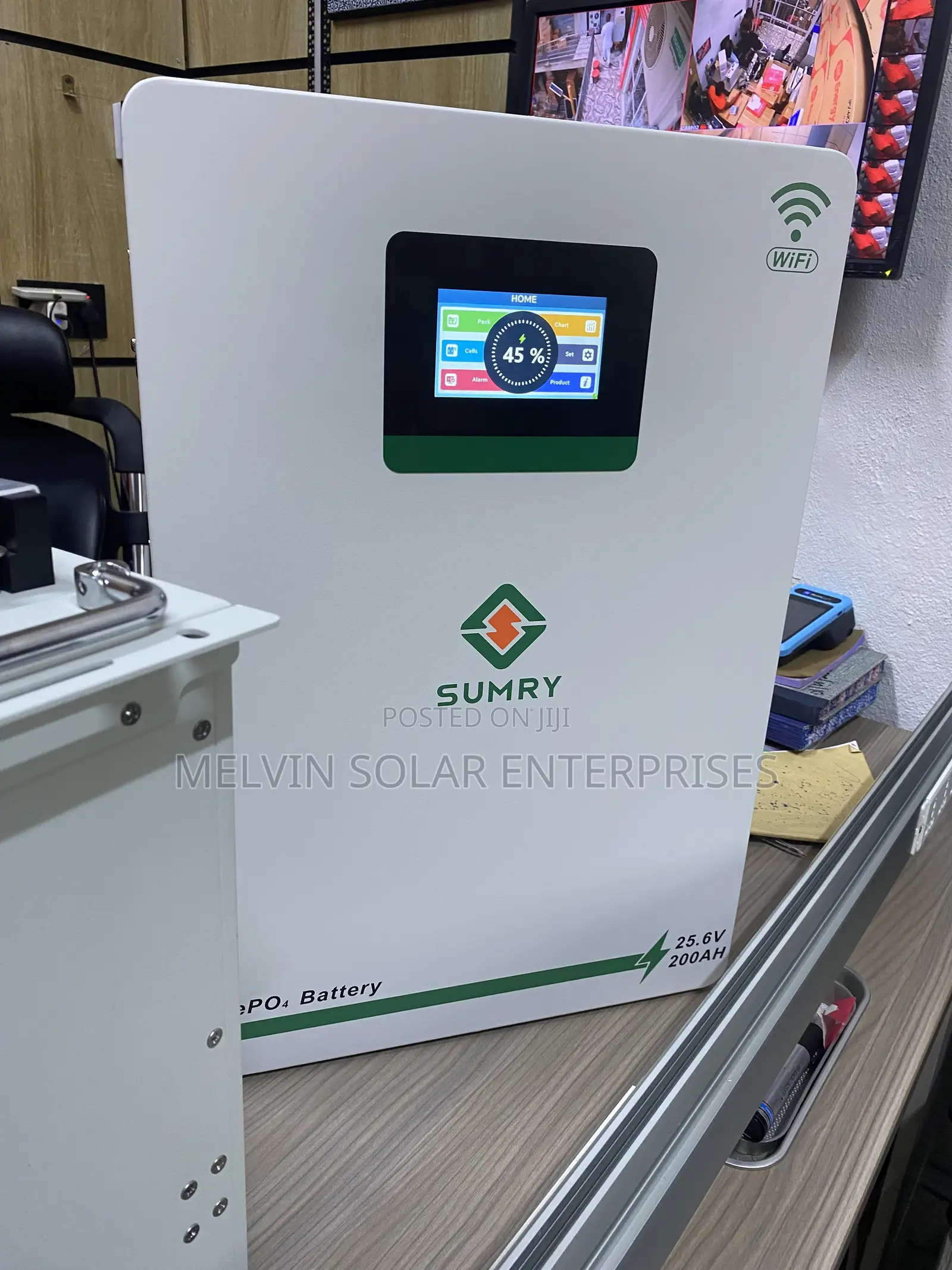 5.12kwh 25.6v Sumry Solar Lithium Ion Phosphate Batteries Available
