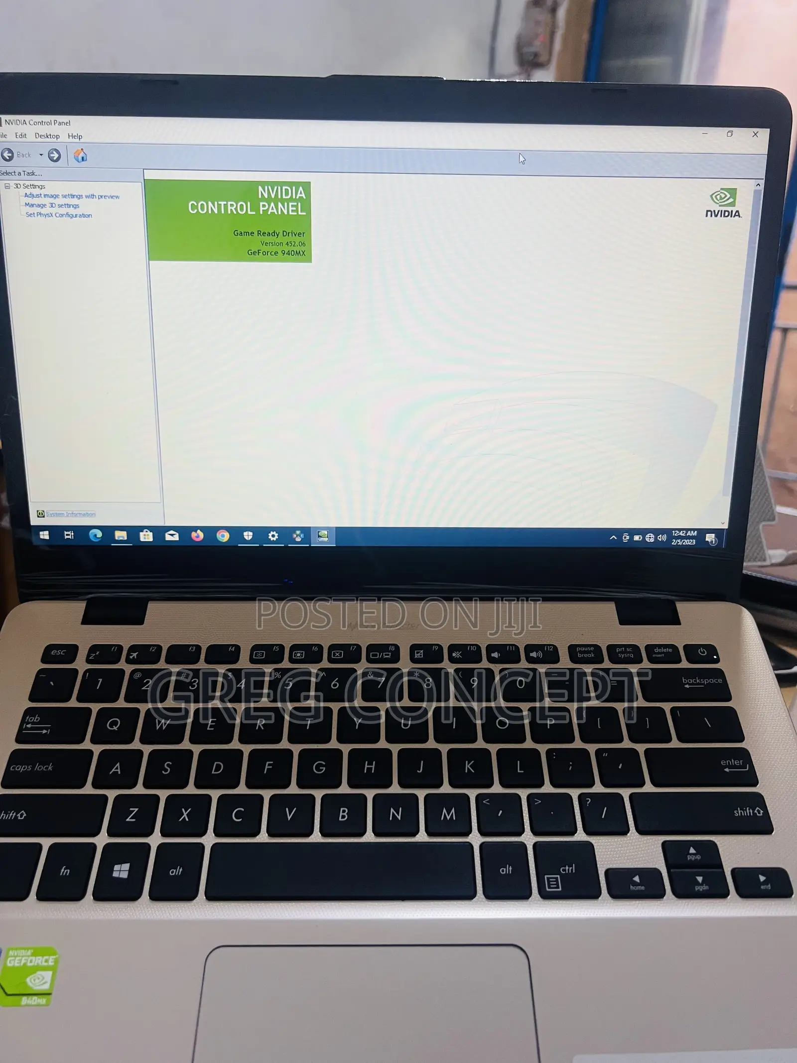 Laptop Asus VivoBook F450CC 16GB Intel Core i5 SSD 256GB