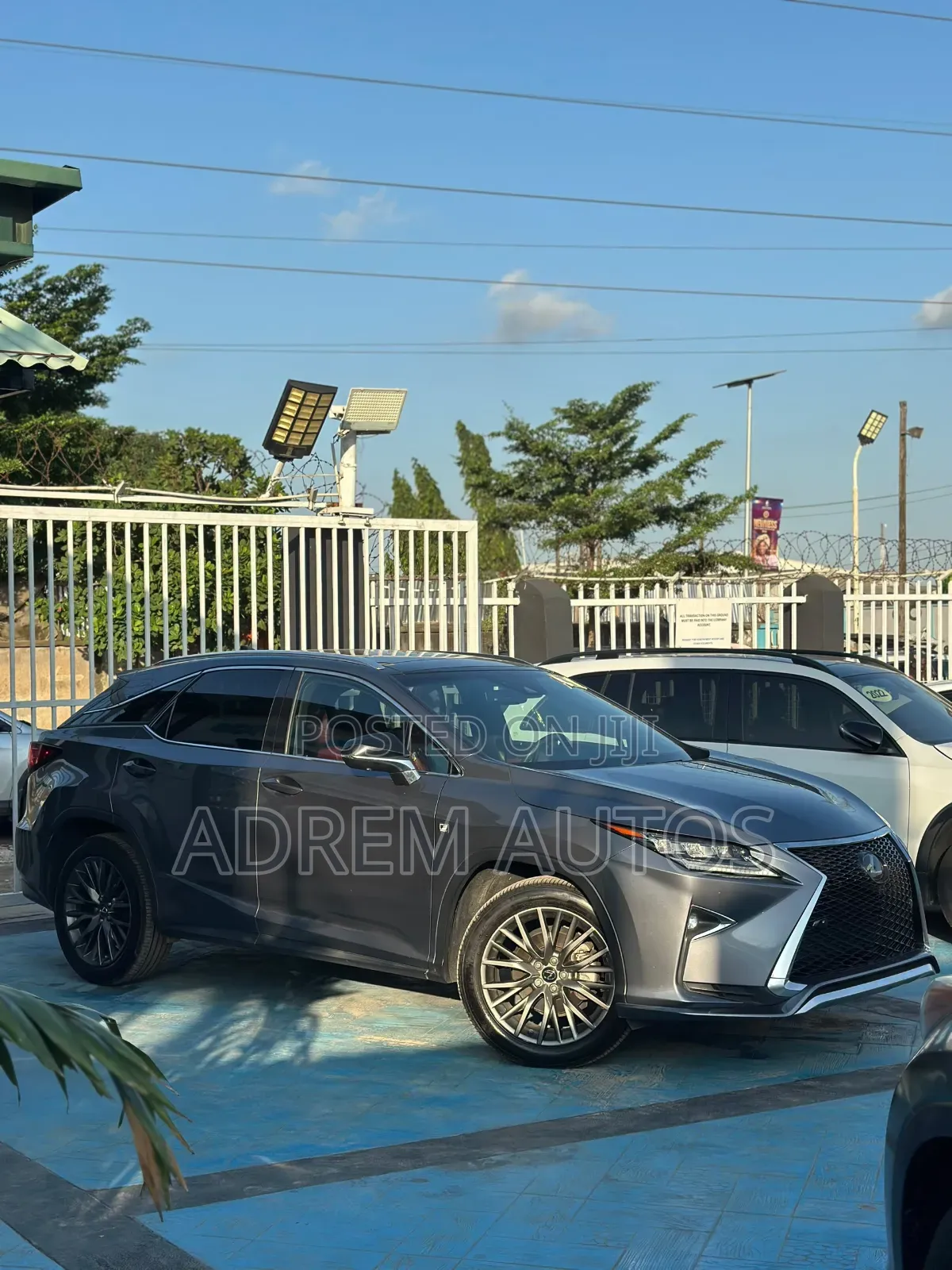 Lexus RX 350 F Sport AWD 2017 Gray