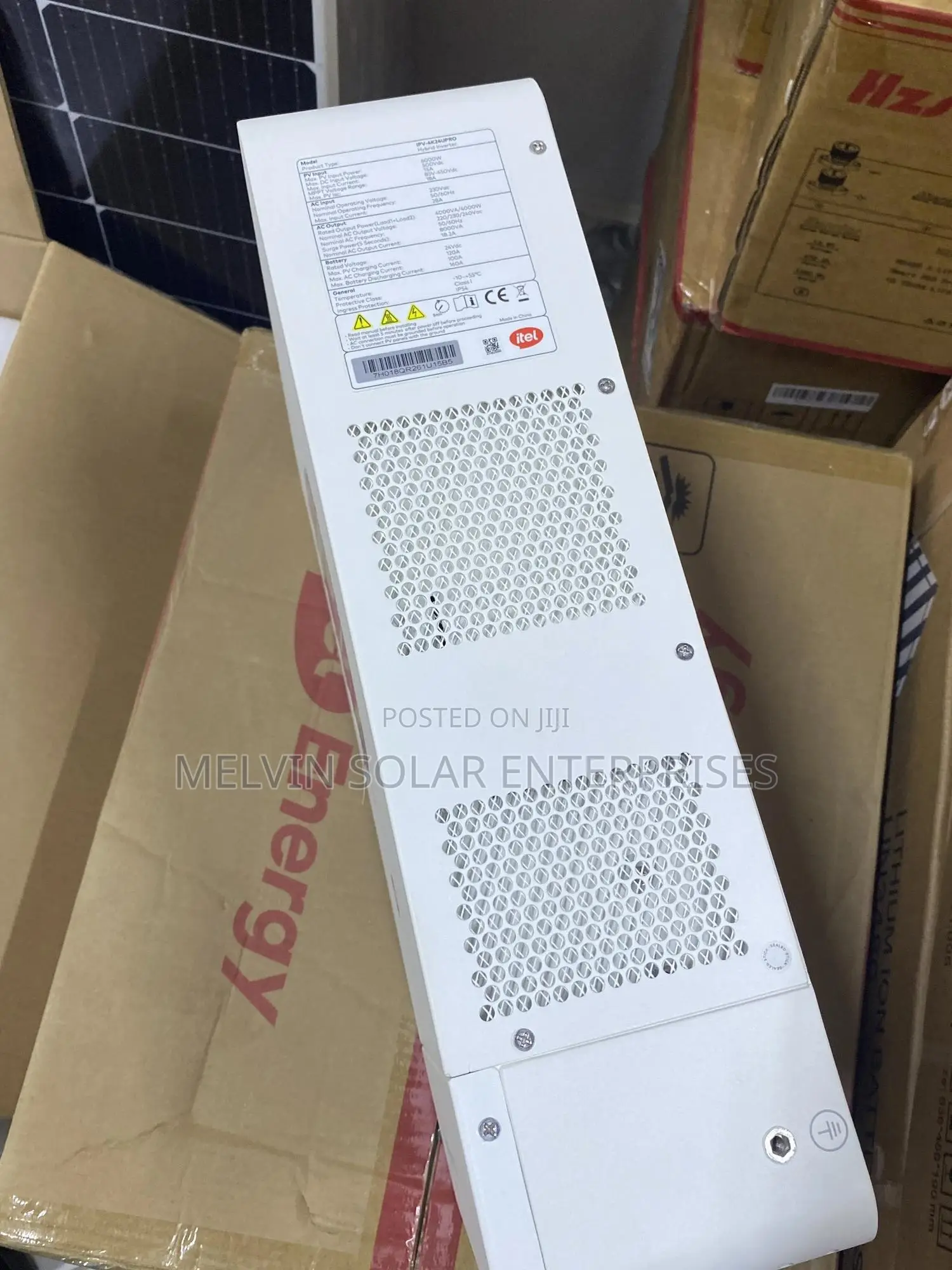 4kva 24v Itel Hybrid Solar Pure Sine Wave Inverter Available Now