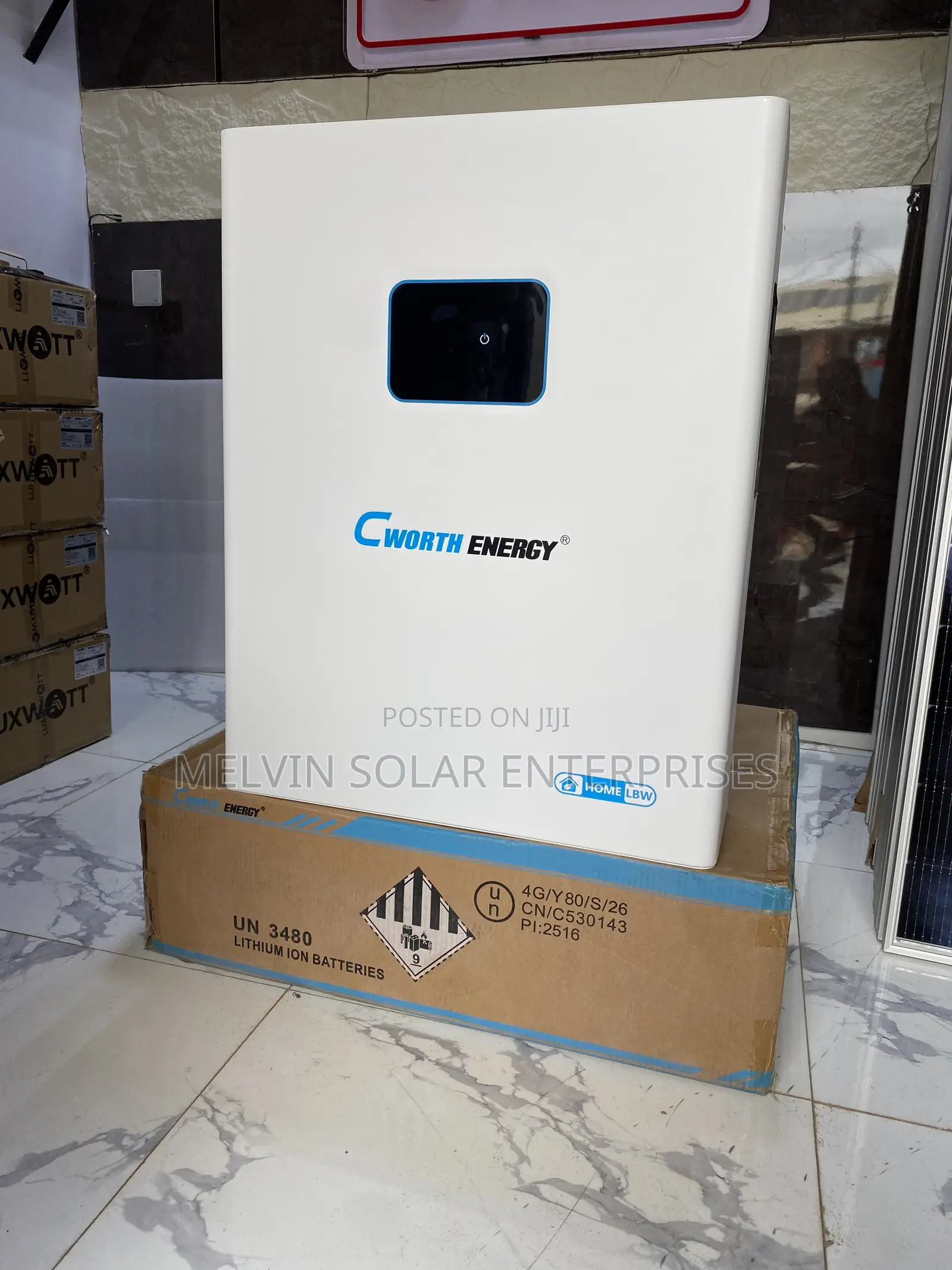 10kwh 51.2v Cworth Solar Lithium Ion Phosphate Batteries Available Now