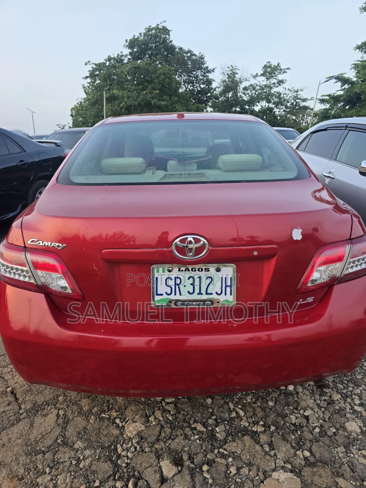 Toyota Camry 2011 Red