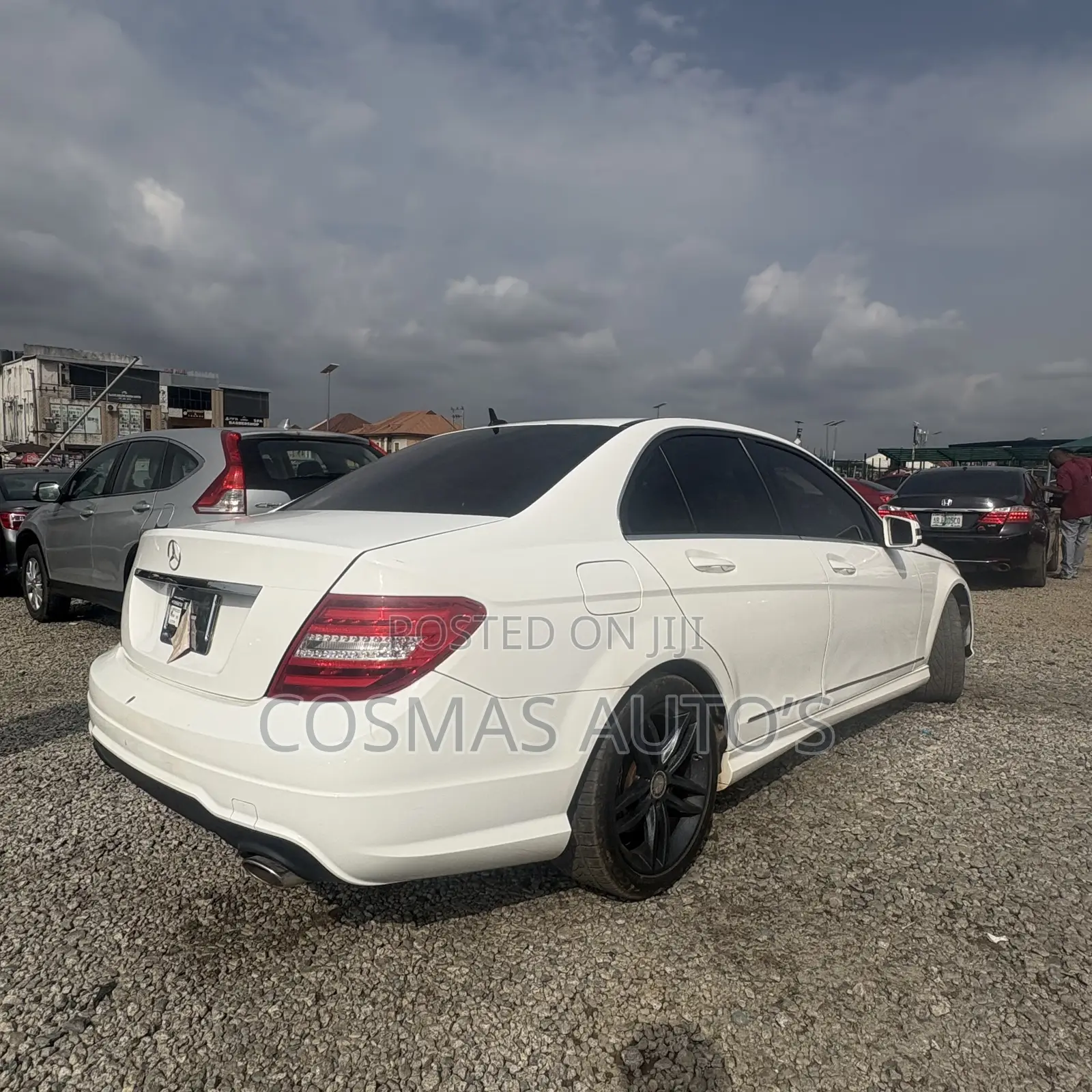 Mercedes-Benz C300 Luxury 4Matic Sedan AWD (3.5L 6cyl 7A) 2014 White