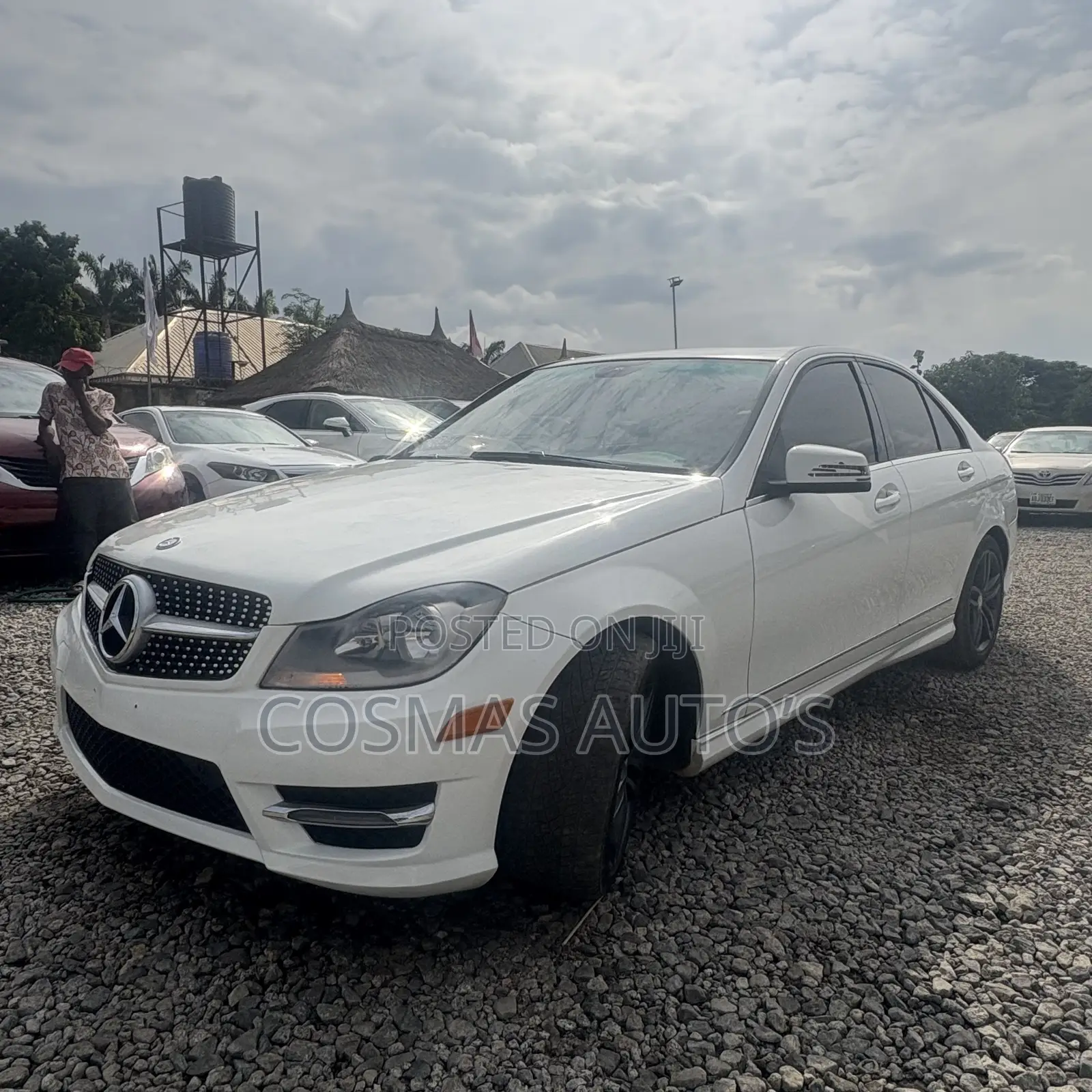 Mercedes-Benz C300 Luxury 4Matic Sedan AWD (3.5L 6cyl 7A) 2014 White