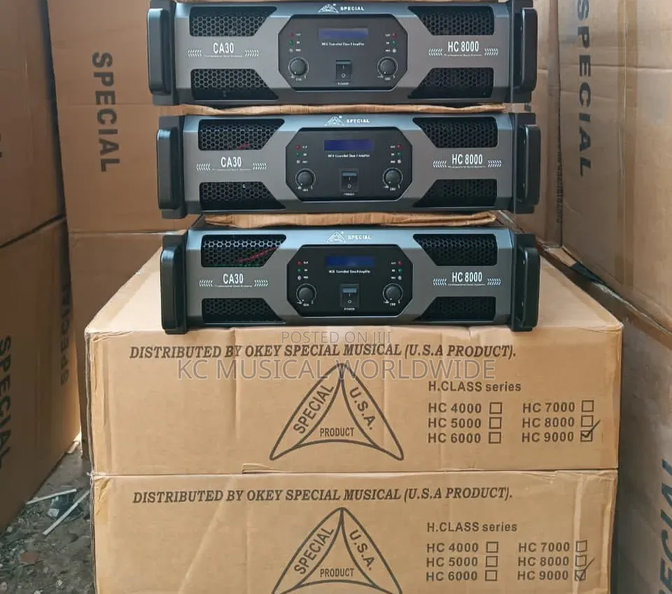Special Power Amplifier Hc8000