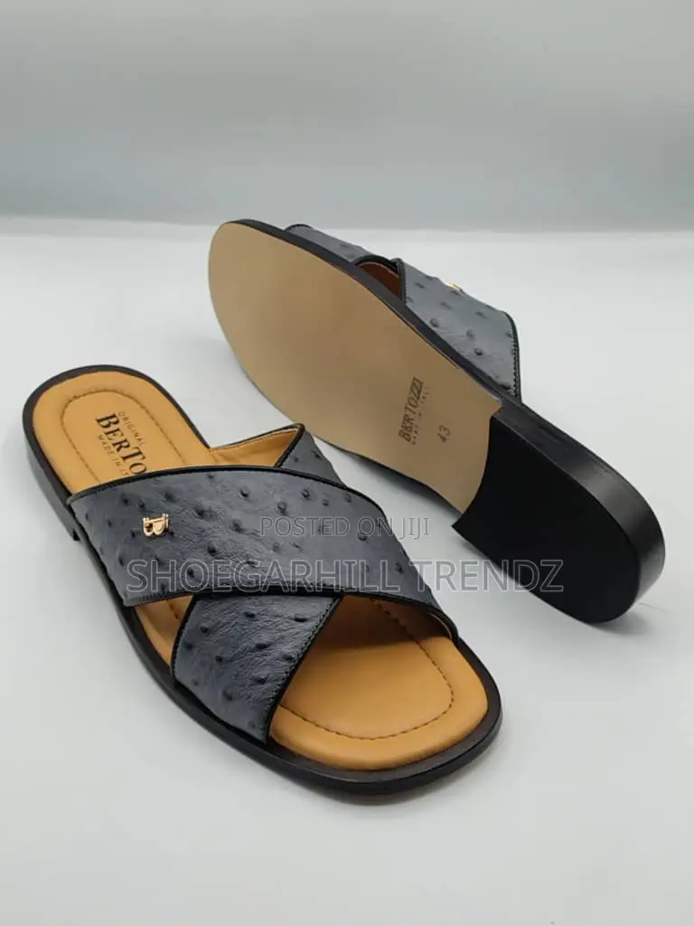 Bertozzi Palm Slippers | Premium Comfort Effortless Style