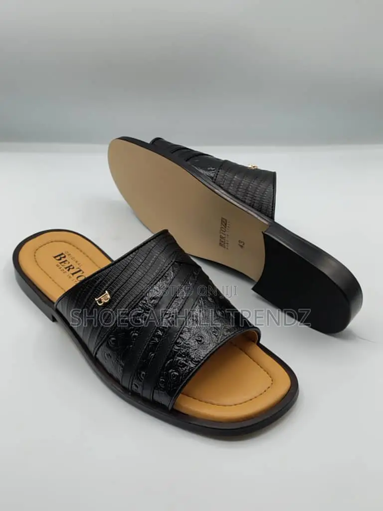 Bertozzi Palm Slippers | Premium Comfort Effortless Style