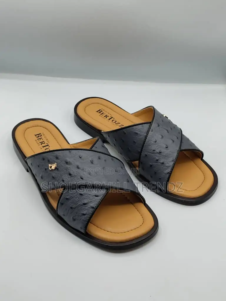 Bertozzi Palm Slippers | Premium Comfort Effortless Style