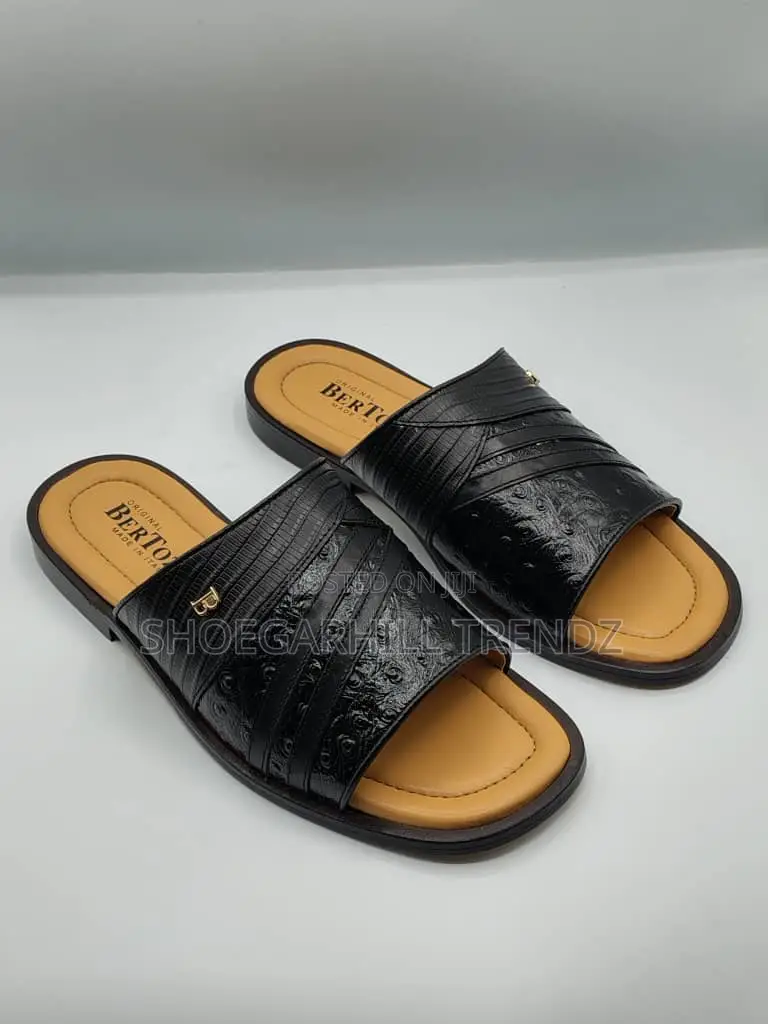 Bertozzi Palm Slippers | Premium Comfort Effortless Style