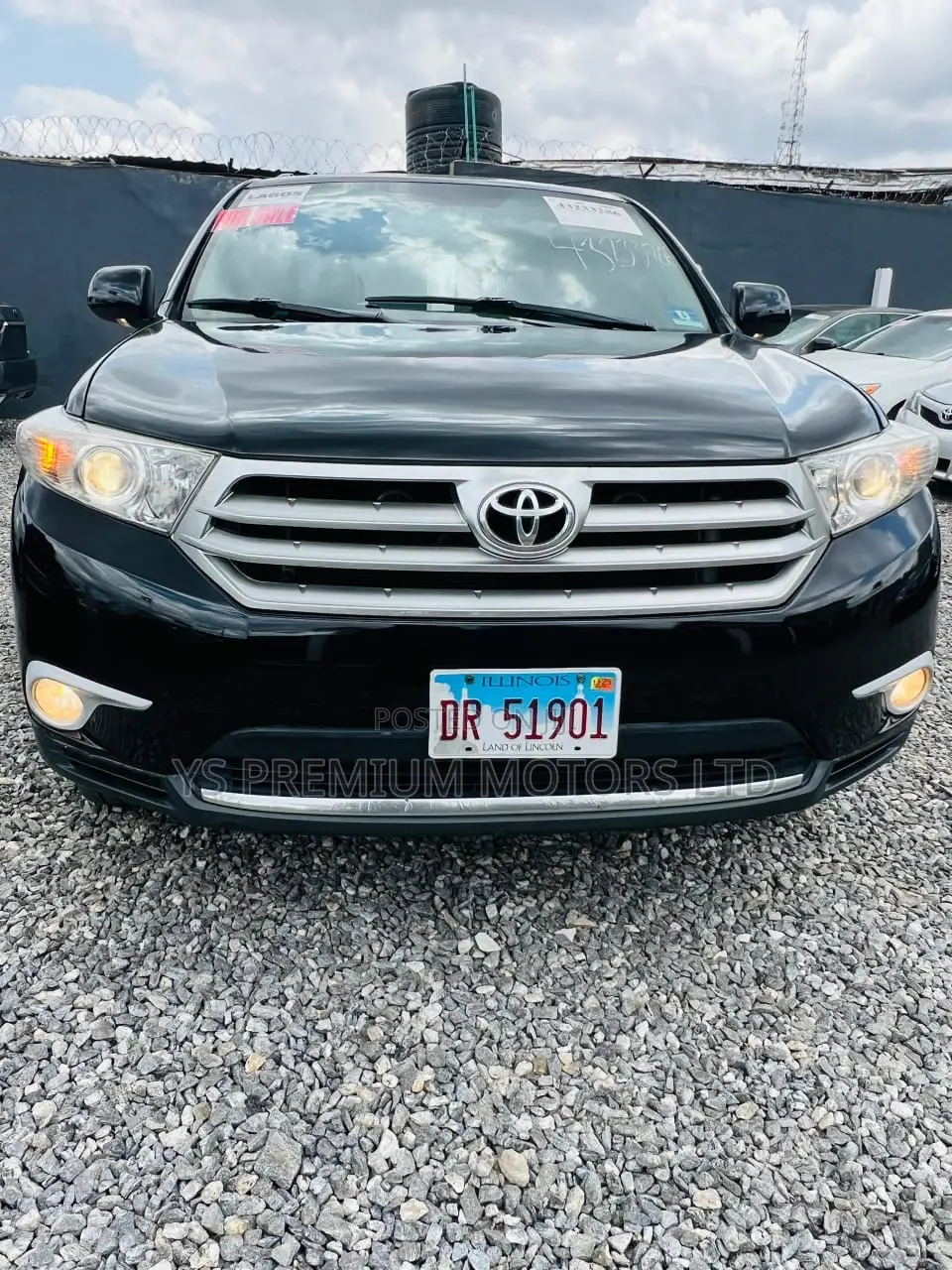 Toyota Highlander Limited 2012 Blue
