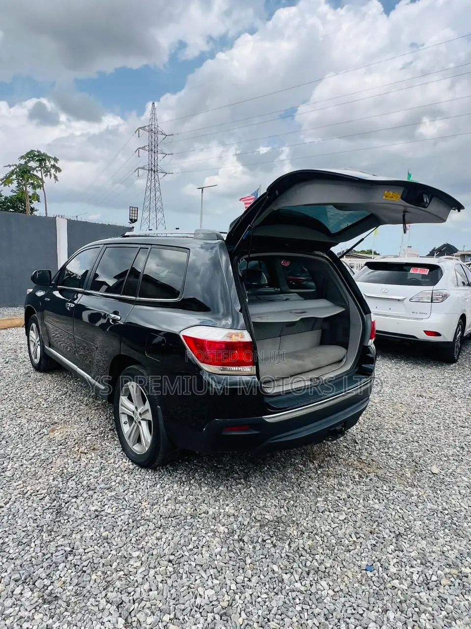 Toyota Highlander Limited 2012 Blue