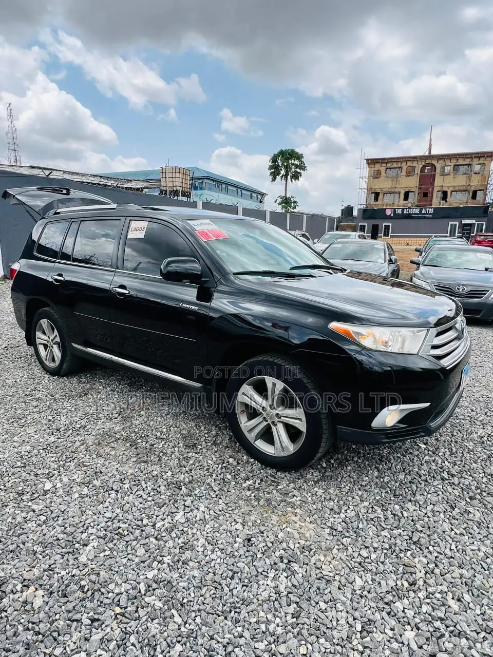 Toyota Highlander Limited 2012 Blue