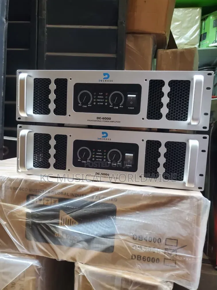 De Bosco Power Amplifier Dc6000