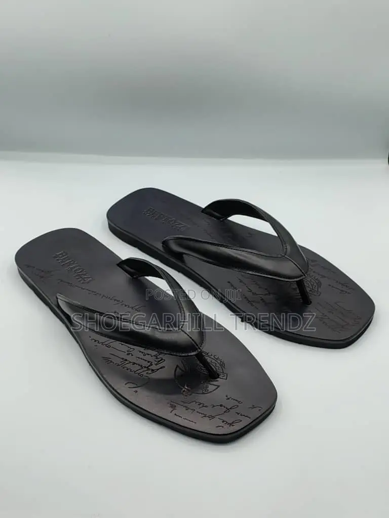 Flat Sole Scissors Bertozzi Palm Slippers | Premium Comfort Style