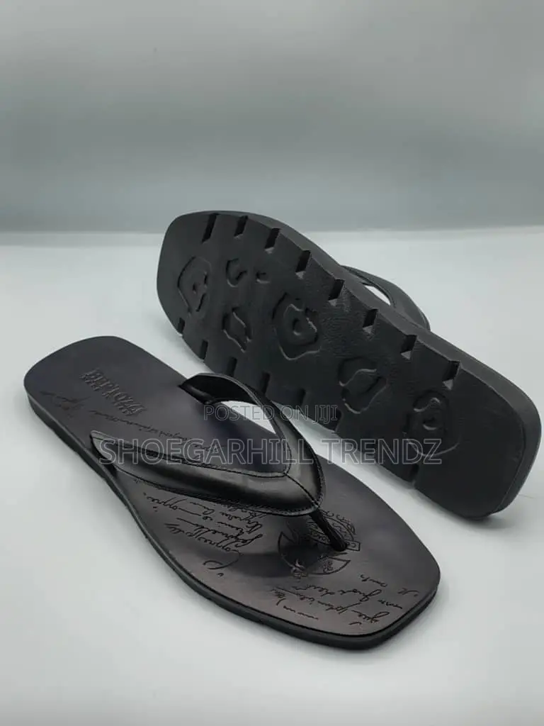 Flat Sole Scissors Bertozzi Palm Slippers | Premium Comfort Style