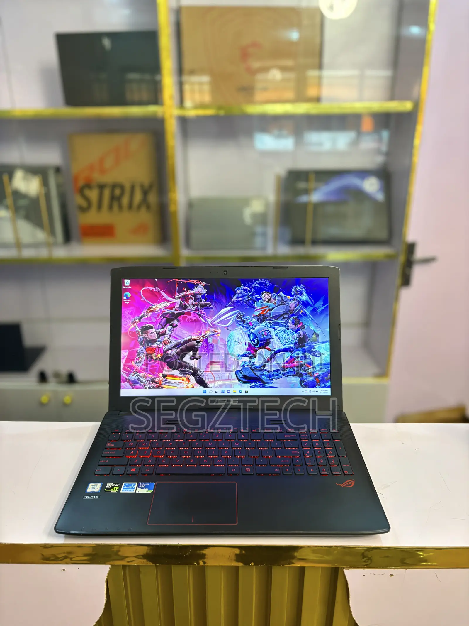 Laptop Asus ROG GL553VD 8GB Intel Core i7 SSHD+SSD 1T