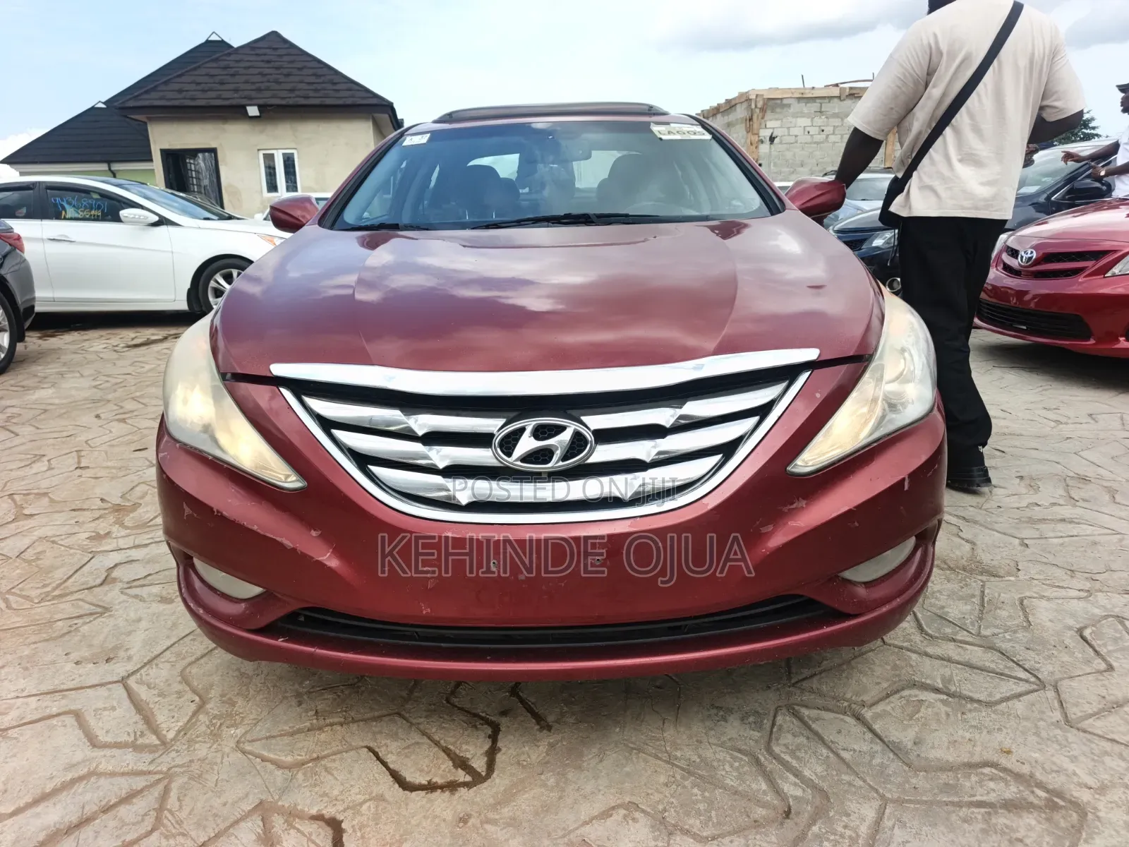 Hyundai Sonata 2013 Red