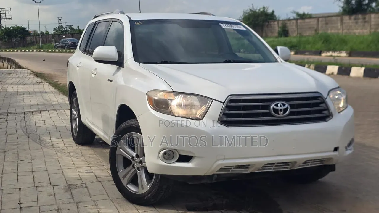Toyota Highlander 2009 White