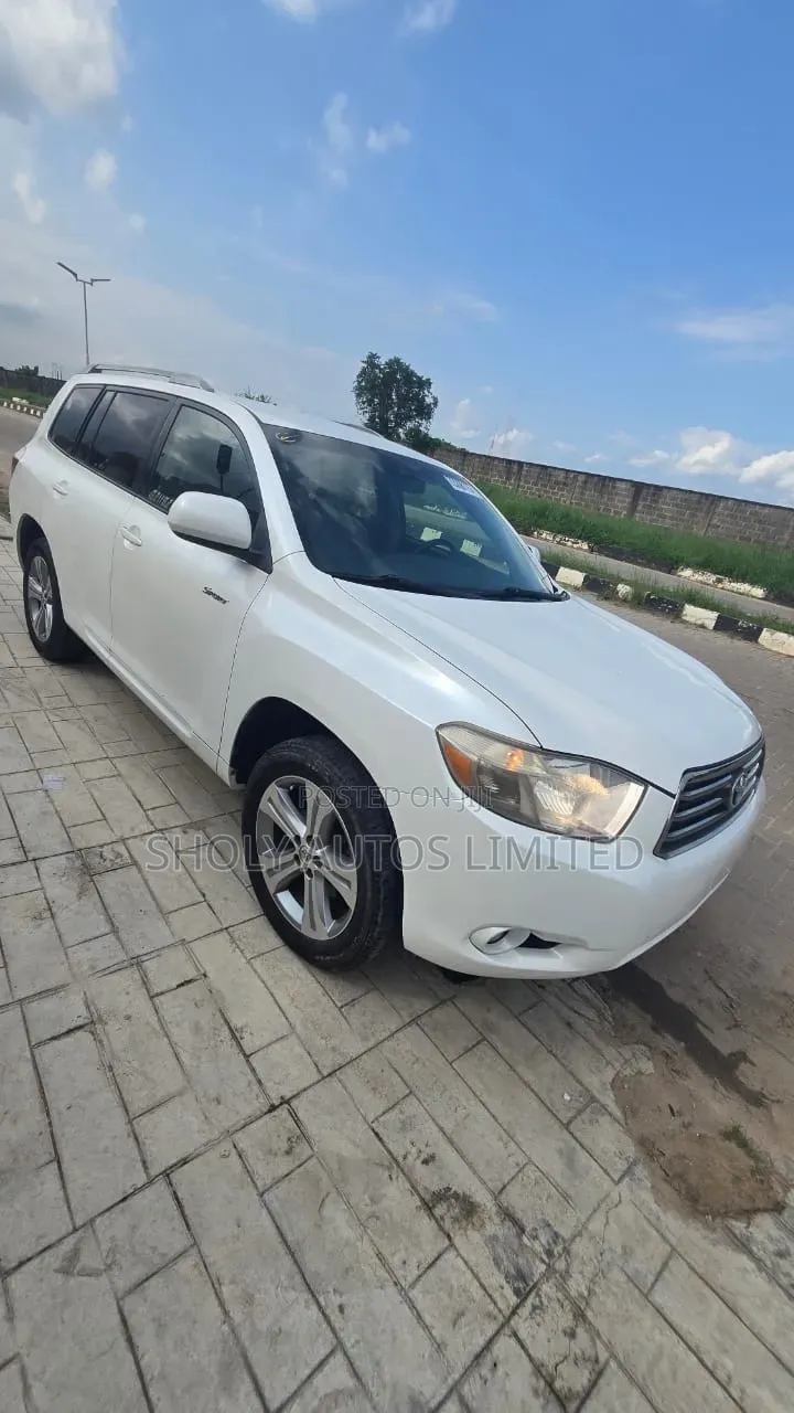 Toyota Highlander 2009 White