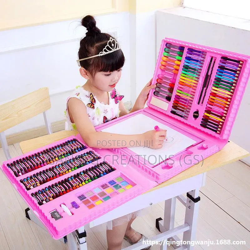 208pcs Kids Super Mega Art Coloring Set