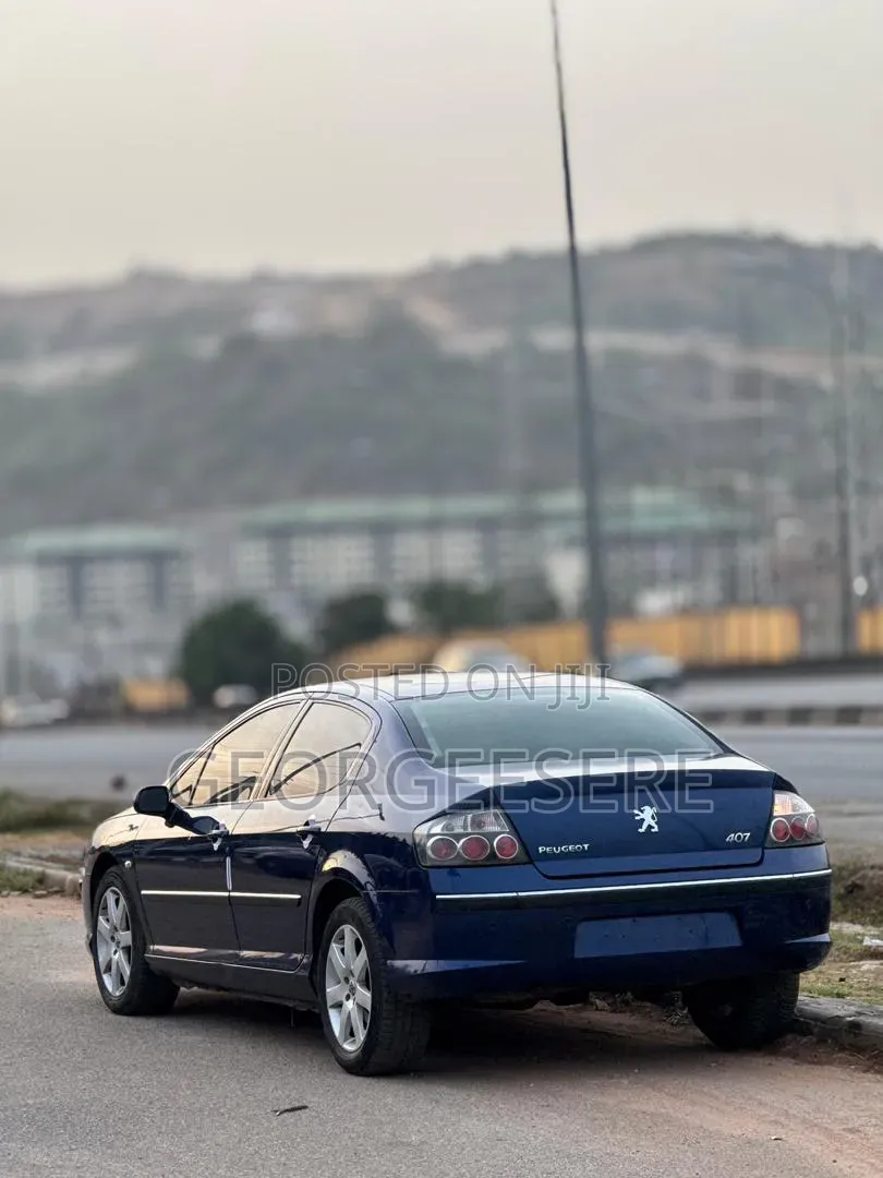 Peugeot 407 2007 Blue