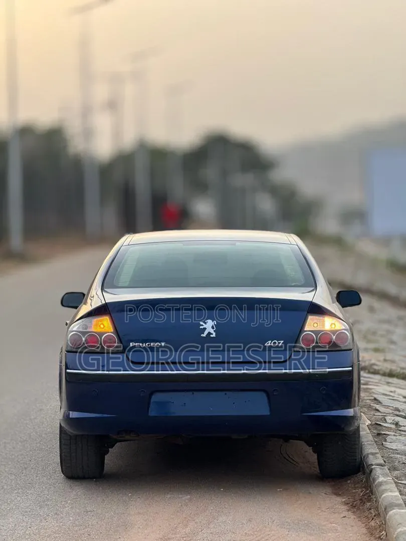 Peugeot 407 2007 Blue