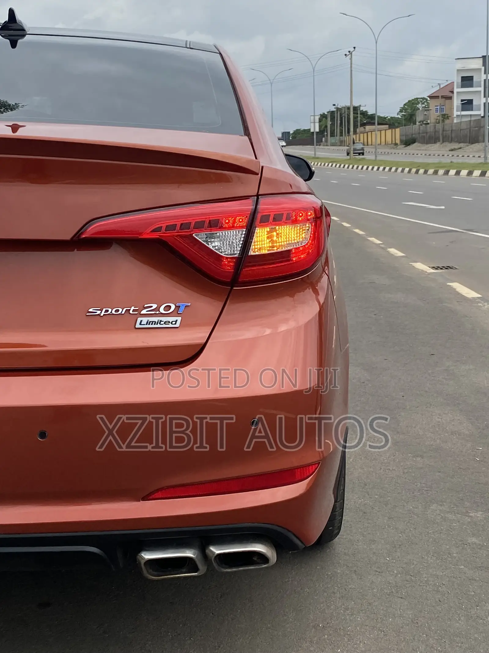 Hyundai Sonata SE 4dr Sedan (2.0L 4cyl Turbo 6A) 2014 Orange
