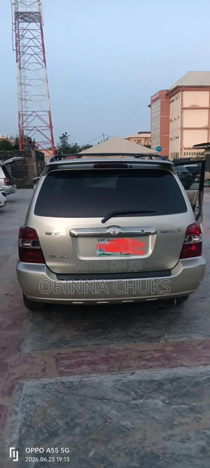 Toyota Highlander 2004 Gold