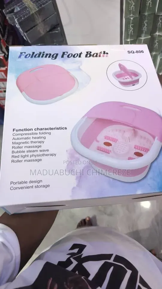 Professional Foldable Foot Spa Bath Tub for Pedicure Foot Soaking