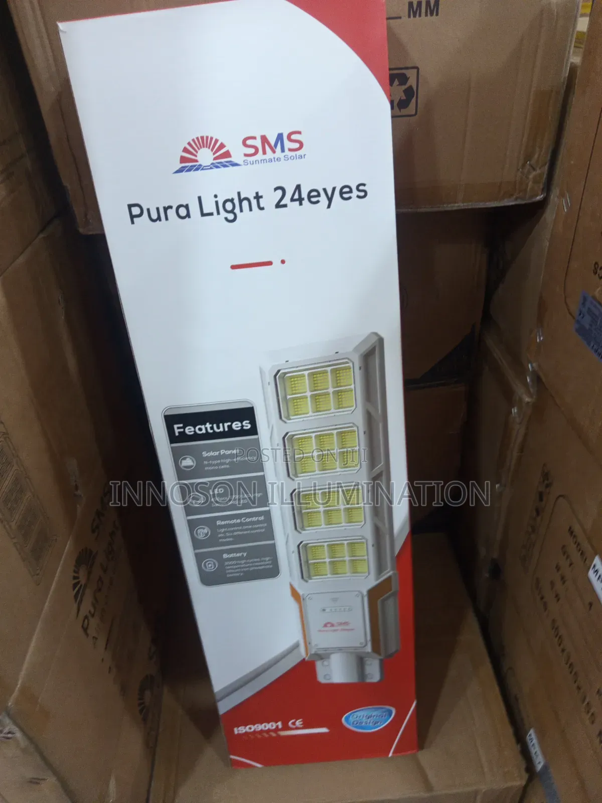 24eye Pura Light Solar Street Lights