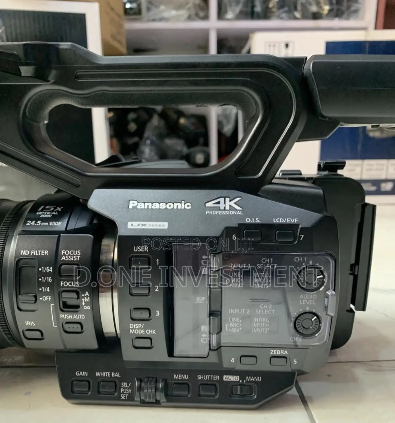 Panasonic Ag-Ux90 Uhd Professional Video Camcorder.