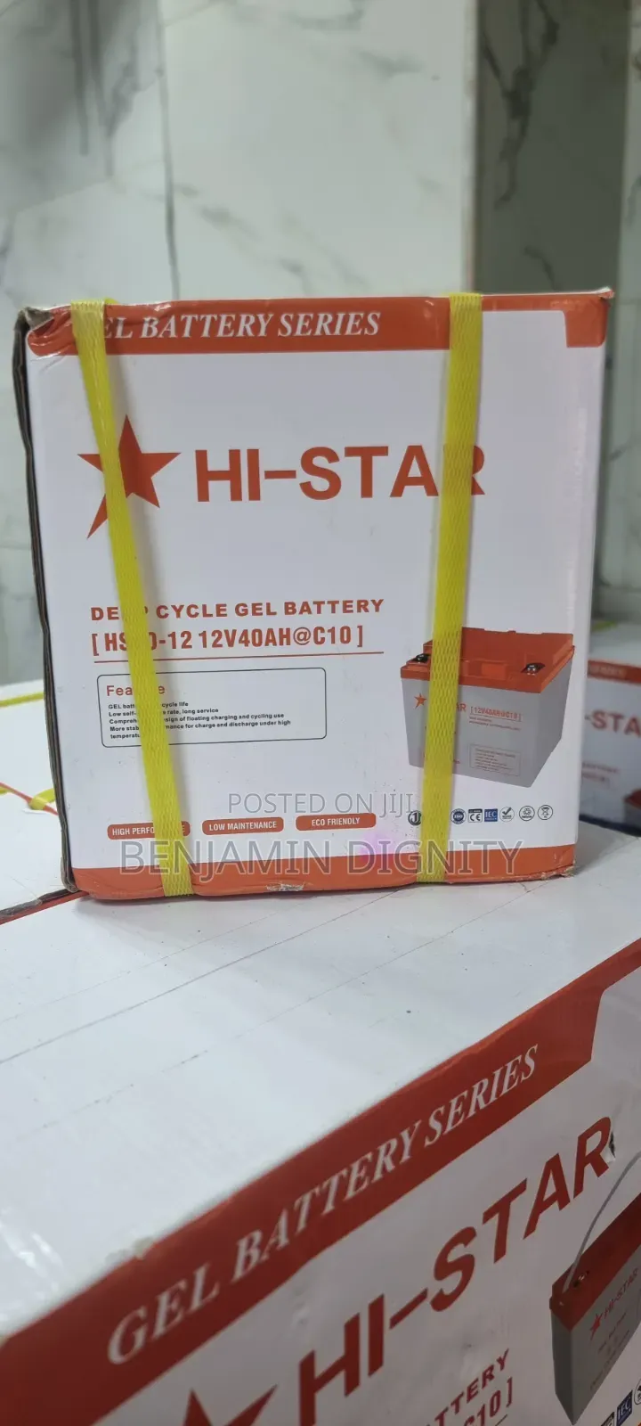 40ah 12v Hi-Star Battery