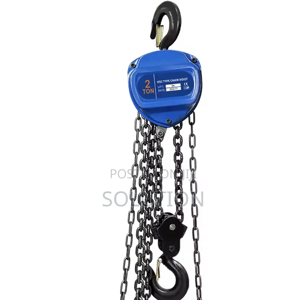 Heavy Duty 2tons by 6m Chain Block