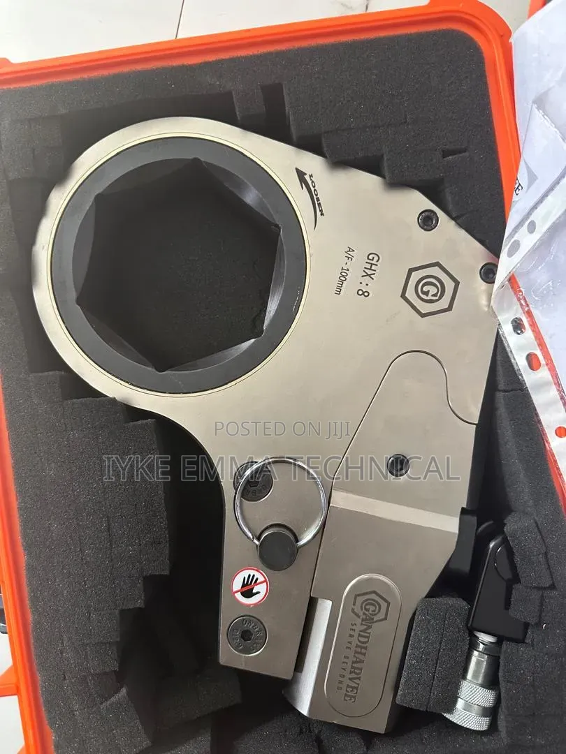 Hydraulic Torque Wrench Hex Drive Model GHX-8 100mm